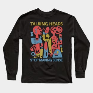 Talking Heads Brilliant Beats Long Sleeve T-Shirt